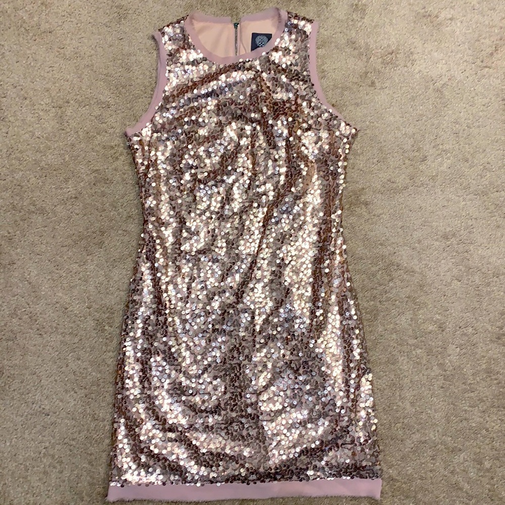 VINCE CAMUTO Sequin Mini Dress
